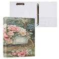 thumbnail image 1 of Ring Binders Victorian Carriage Roses Printed Presentation1.5-inch, Slant Ring One-Touch, 1 of 9
