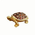 thumbnail image 1 of Ring Box, Turtle Jewelry Box, Ring Earring Storage Box Small Jewelry Protector Case Cute Portable Jewelry Box Organizer for Necklace Earring Ring, 1 of 2