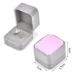 thumbnail image 1 of Ring Box Velvet Jewelry Boxes Jewelry Display Cases Storage Box Wedding Ring Packaging Gift Box Counter Display Rings Wholesale 08, 1 of 6
