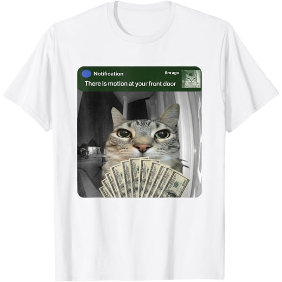 Ring Cat Motion Meme Unisex T-Shirt
