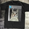 thumbnail image 1 of Ring Cat with Motion Meme Shirt, Cursed Cat, Funny Meme Shirt, Ironic Shirt, Cat Lover Gift, Oddly Specific, Unhinged Shirt, Cursed, Cringe, 1 of 5