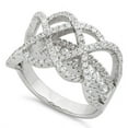 thumbnail image 1 of Ring Ceremony Double Infinity 2 In 1 CZ Ring, 1 of 4