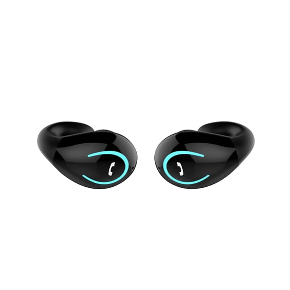 Ring Clip Bluetooth Earbuds,Ear-To-Ear Stereo Headphones,Non In-Ear Wireless Earphones,Comfort Long Wear,Bluetooth 5.3,HiFi Sound,Stable Sports Fit,Secure Clip,Sweatproof,