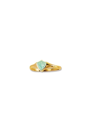 Ring, Ctr Mint Shield Size 8