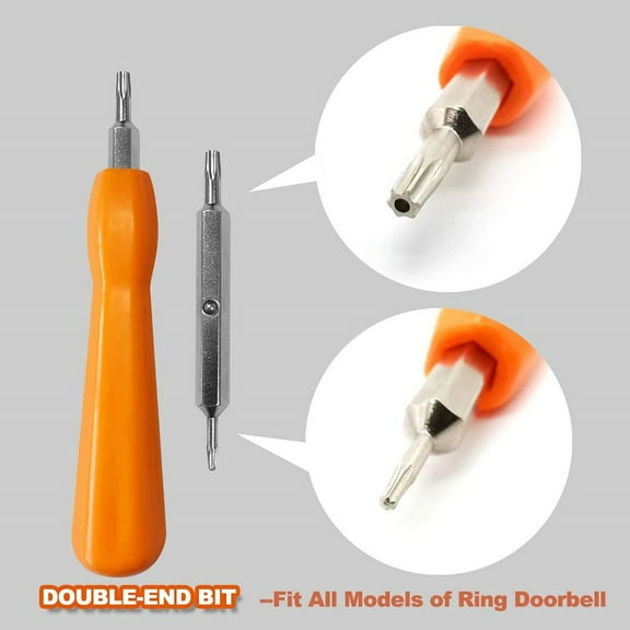 Ring Doorbell Replacement Security Screws And Screwdriver Kit High Quality