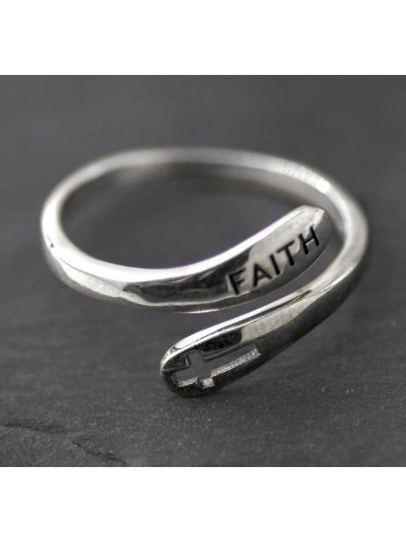 Eden Merry by James Lawrence 403489 Ring - Eden Merry - Faith & Cross Adjustable