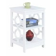 thumbnail image 1 of Ring End Table, White, 1 of 6