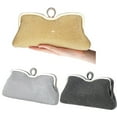 thumbnail image 1 of Ring Evening Clutch Rhinestone Women Bag Sparkly Crystal Bag for Birdal Party/Gold, 1 of 10