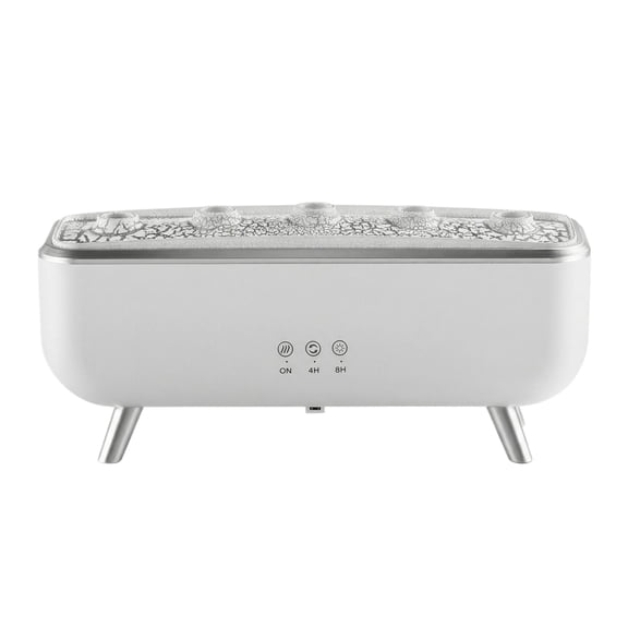 Ring Flame Humidifier with Jellyfish Design, Remote Control Color Changing Light, Aromatherapy Essential Oil Diffuser for Bedroom Home Office