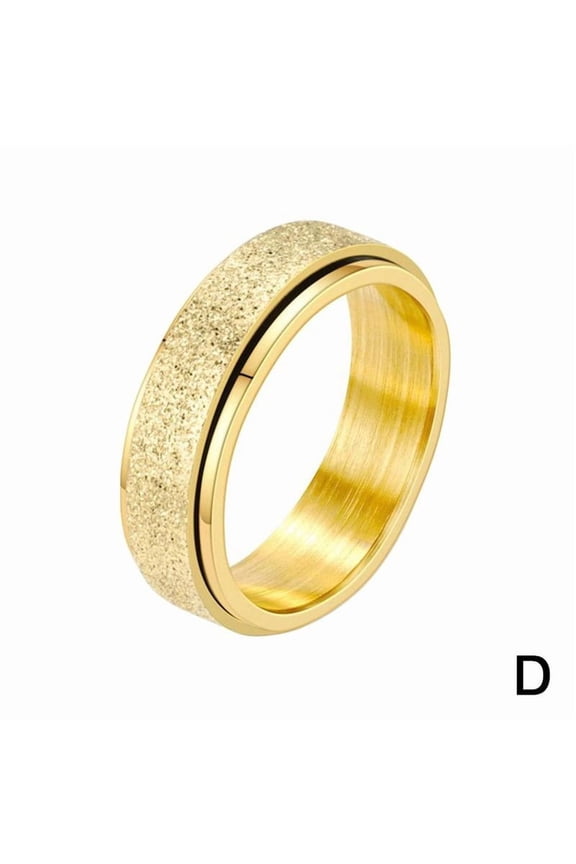Ring For Hands, Sensory Anxiety Ring, For Women, Men, Swivel Ring, Anti-stress, Relief, Adult Decompression G2F7