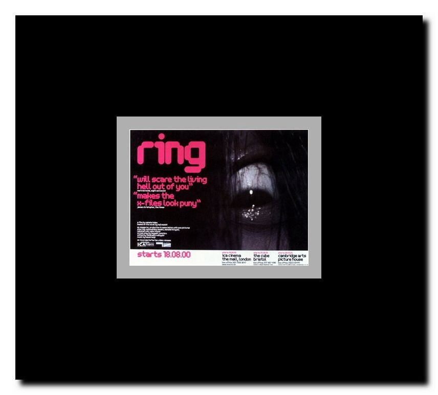 Ring Framed Movie Poster