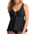thumbnail image 1 of Ring-Front Underwire Tankini Top Swimsuit, 1 of 6