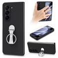 thumbnail image 1 of Ring Holder Case Compatible with Samsung Galaxy Z Fold 6 Case, Slim Thin Solid Sturdy Hard PC All-Inclusive Anti-Drop Built-in Screen Protector Case for Samsung Galaxy Z Fold 6 5G, Black, 1 of 11