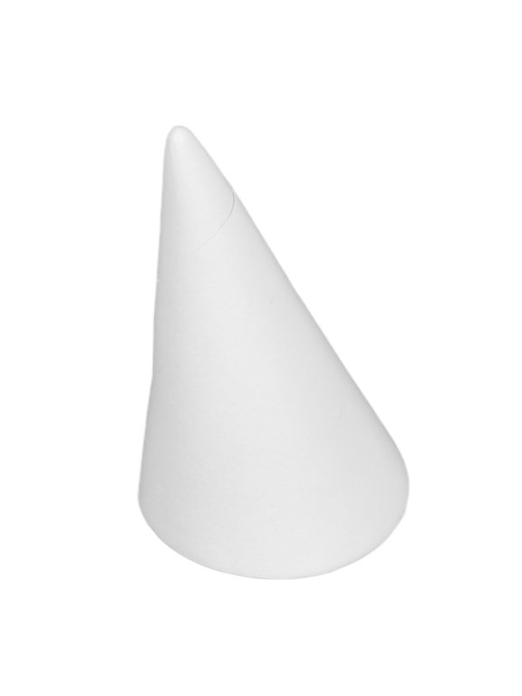 Ring Holder Cone Shaped Display for Engagement Wedding Rings