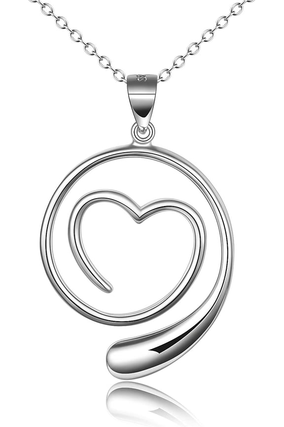 Ring Holder Necklace 925 Sterling Silver Wedding Engagement Ring Keeper Necklace for Women Birthday Gift for Wife