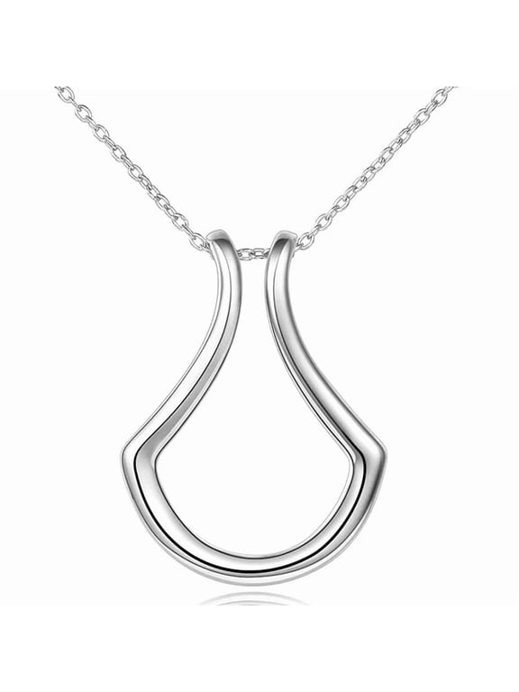 Ring Holder Necklace Cute Jewelry for Wife, Nurse, Doctor - Wedding Ring Necklace