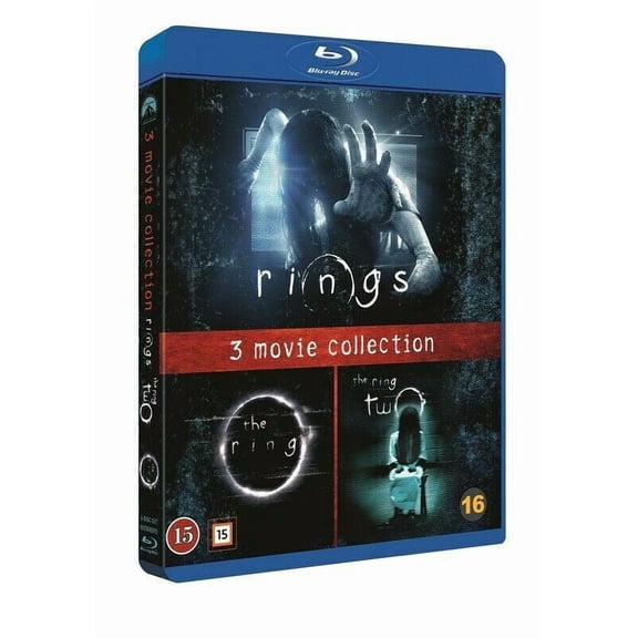 Ring I-III Collection ( Ringu ) ( Ring / The Ring Two / Rings ) [ Blu-Ray, Reg.A/B/C Import - Denmark ]