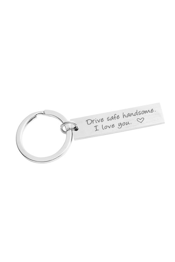 Ring Keyring Personalized Keychains Delicate Workmanship Drive Safe