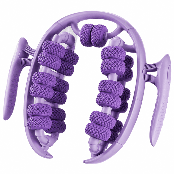 Ring Leg Massage Roller, Yoga Deep Muscle Relax Wheel, Portable Shaping Massager for Home Leg Care