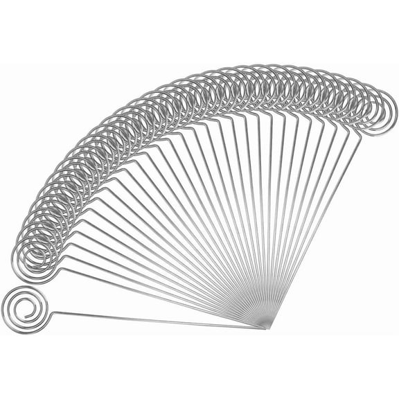 Ring Loop Round Shape Craft Wire Clip Table Card Holders Note Photo Picture Memo