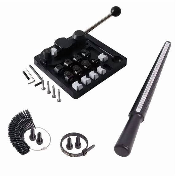 Jewellery DIY Repair Kit - Ring Bending Machine with Nylon Dies for ...