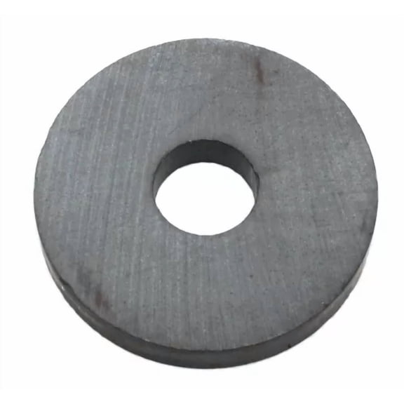 Ring Magnet, Ferrite 1.25 Diameter Donut/Ring Magnet - Lot Of 4