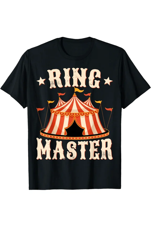 Ring Master, Carnival Circus Lover Ringmaster Circus Party T-Shirt, Unisex T-Shirt