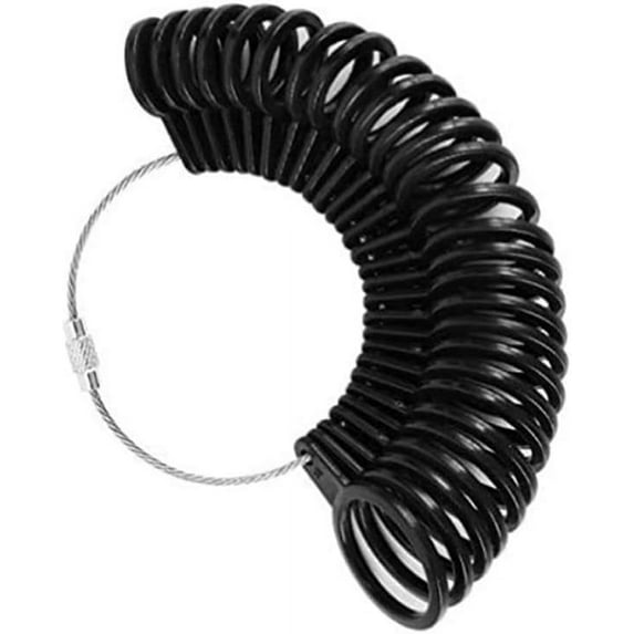 Ring Measurement Tool, Precise Jewelry Making Tools & Accessories Jewelry Sizers & Mandrels Scale Ring Sizer Measuring Tool Premium Plastic Material Durable Ring Size