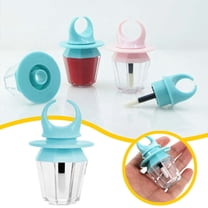Ring Milk Lip Gloss Empty Tube Clear Lipstick Container Travel Bottle Refillable Lip Glaze Applicator