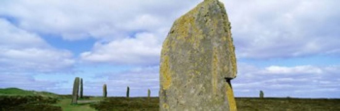 Ring Of Brodgar Orkney Islands Scotland United Kingdom Canvas Art - Panoramic Images (18 x 6)