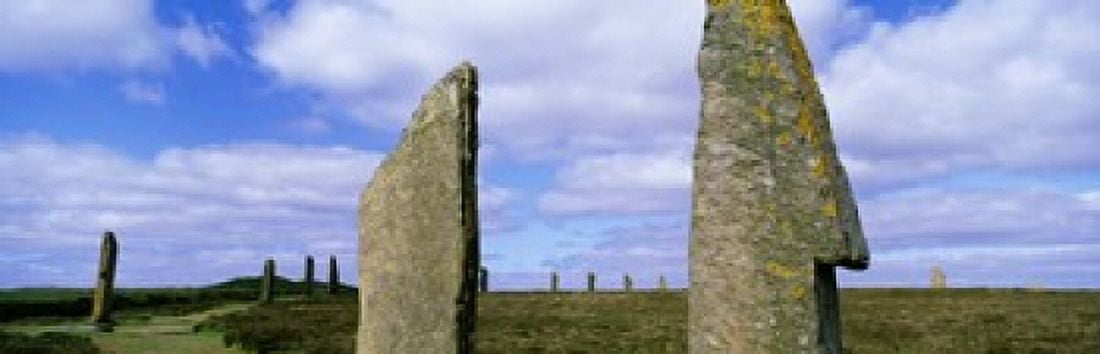 Ring Of Brodgar Orkney Islands Scotland United Kingdom Canvas Art - Panoramic Images (18 x 6)