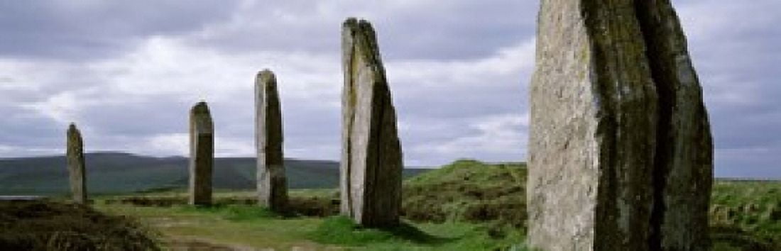 Ring Of Brodgar Orkney Islands Scotland United Kingdom Canvas Art - Panoramic Images (18 x 6)