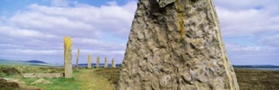 Ring Of Brodgar Orkney Islands Scotland United Kingdom Canvas Art - Panoramic Images (36 x 12)