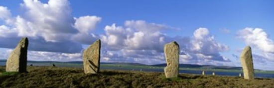 Ring Of Brodgar Orkney Islands Scotland United Kingdom Canvas Art - Panoramic Images (36 x 12)