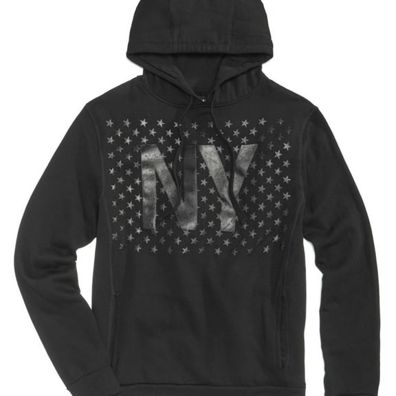 Ring Of Fire Mens Crew Neck Hoodie Sweatshirt, Grey, Medium