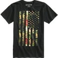 thumbnail image 1 of Ring Of Fire Mens Tropical Flag Graphic T-Shirt, Black, X-Large, 1 of 2