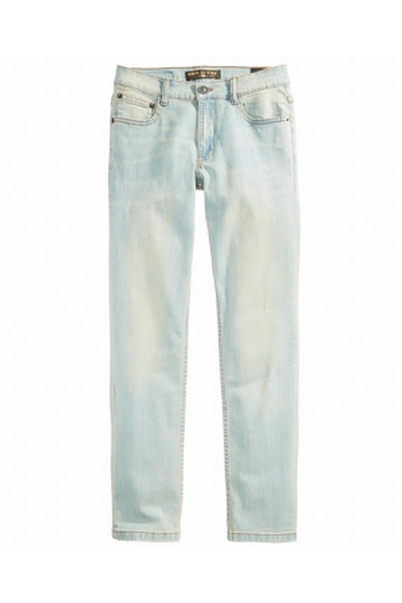 Ring Of Fire Zipper Fly Slim Fit Light Wash Denim Jeans $40