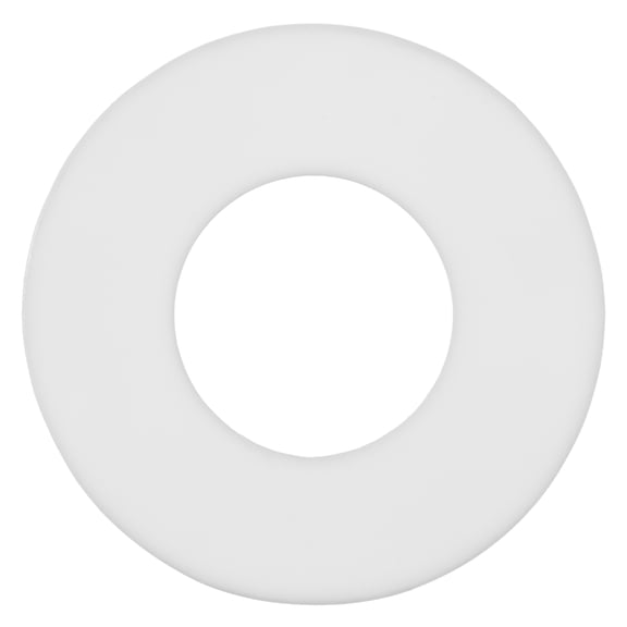 Ring PTFE Plastic Flange Gasket for 6" Pipe - 1/8" Thick - Class 150