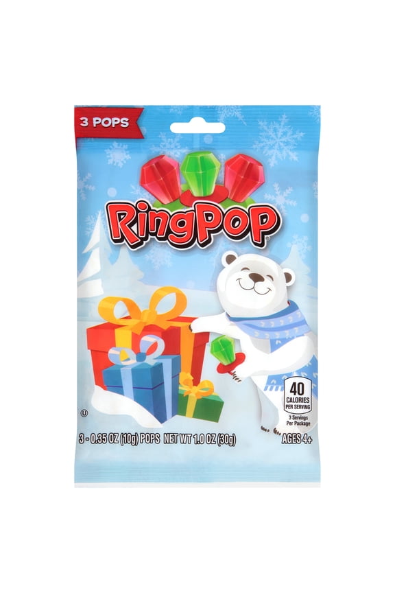 Christmas 3 Count Bag - Oversized Candy Jewelry