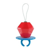 Ring Pop Decopauge Christmas Ornament, Red, Blue, Plastic, By Ruz