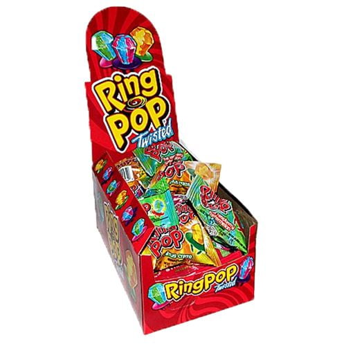 Ring Pop Twisted Fruit 24 ct