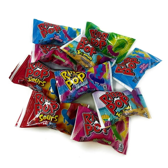 Ring Pops Variety Assortment, 10 Count