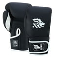 thumbnail image 1 of Ring Pro Sports Smash Series Boxing Glove Made of Matte Cowhide Leather for Boxing & MMA - Black 12 oz, 1 of 7