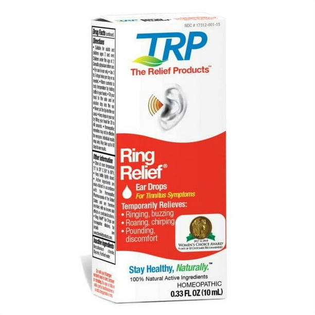 Ring Relief Homeopathic Ear Drops, 15 mL