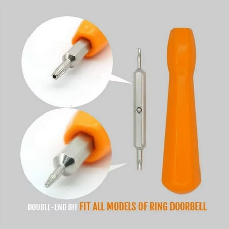 Ring Screwdriver Replacement,Screwdriver for Ring Doorbell Battery Change & Wifi Password Reset Access,Fits All Ring Doorbells Mod