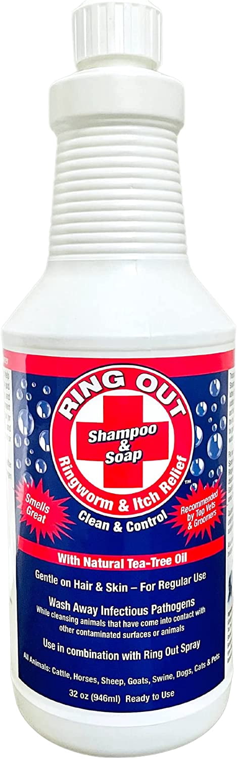 Ring Out Shampoo and Soap 32 oz - Low SUDSING Pet, Dog, Show Livestock ...