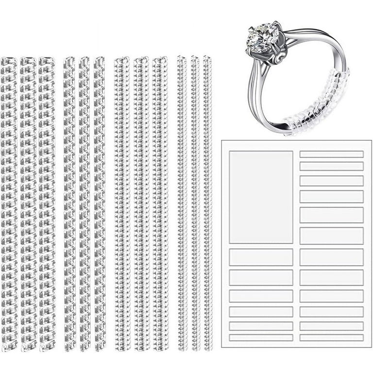  112 Pcs Ring Sizer Adjuster for Loose Rings with Ring