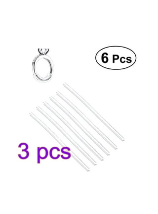 5Pcs Invisible Soft Texture Ring Size Adjuster for Loose Rings