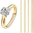 thumbnail image 1 of Ring Size Adjuster for Loose Ring, 4 Sizes Invisible Ring Sizer Fit Almost Any Ring, 1 of 5