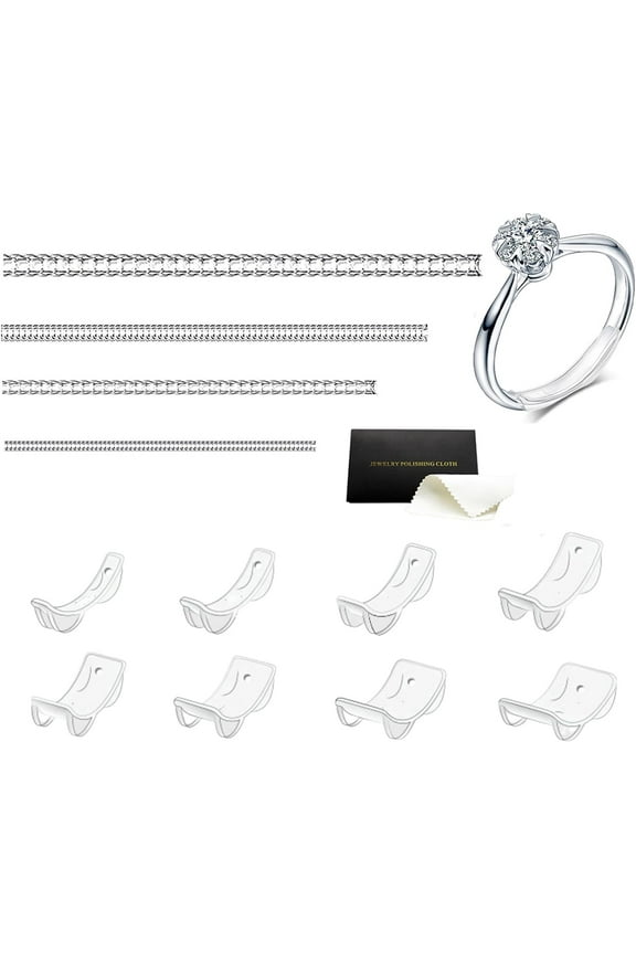 Ring Sizer Adjuster for Loose Rings, Set of 12